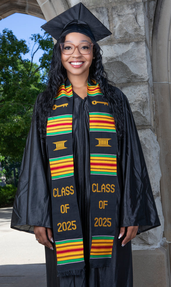 AF6-CLASS OF 2025 KENTE STOLE-