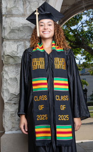 AF9-CLASS OF 2025 KENTE STOLE-"KNOWLEDGE, LIFELONG EDUCATION"