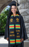 AF3JD-CLASS OF 2025 KENTE STOLE-"SCALES OF JUSTICE"