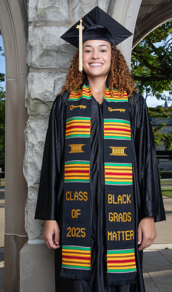 BMAF6-CLASS OF 2025/BLACK GRADS MATTER KENTE STOLE